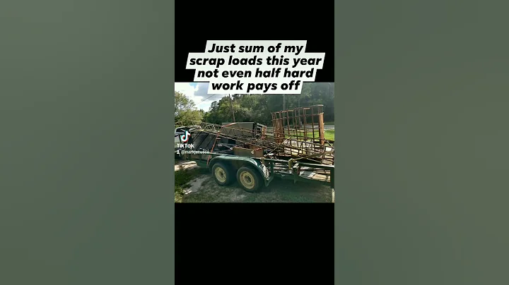 we haul scrap for living wouldn't believe wat you ...