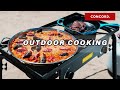 Concord outdoor cooking paella pan