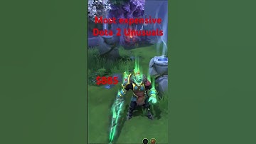 Most expensive Dota 2 Unusuals