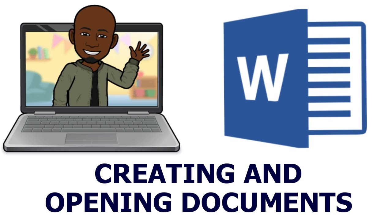 How to create a document in Microsoft word - YouTube