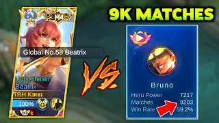 9K MATCHES BRUNO vs KiRBi!!! GLOBAL BEA vs TOP PHILIPPINES BRUNO USER ( who will win?)