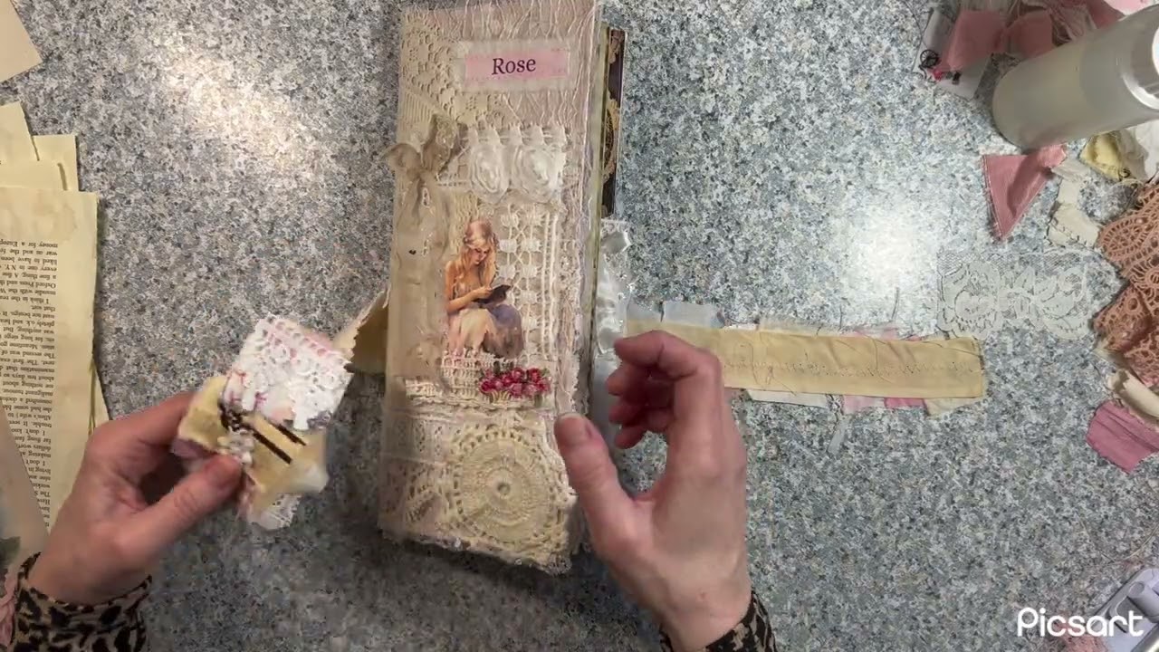 ROMANCE JOURNAL CREATING A BEAUTIFUL SNIPPET a DP @Paperomia 