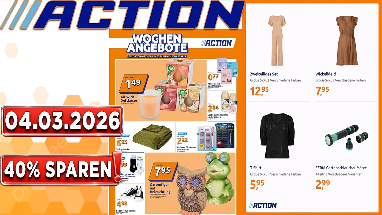 ACTION Prospekt Diese Woche – Gültig von 04.03.2026  Angebote werbung #prospekt #angebote
