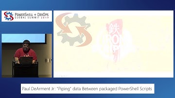 "Piping" data between packaged scripts by Paul DeArment Jr