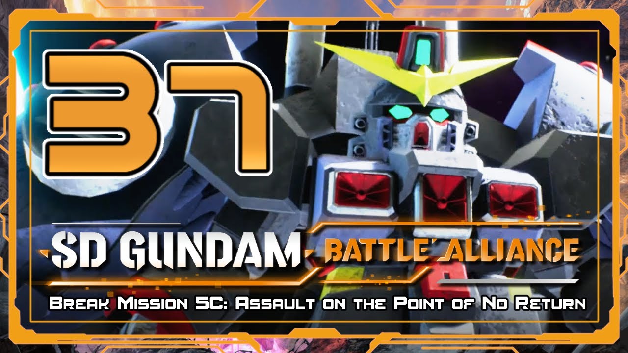 SD Gundam Battle Alliance - Walkthrough - Part 37: Break Mission 5C - Assault on Point of No Return