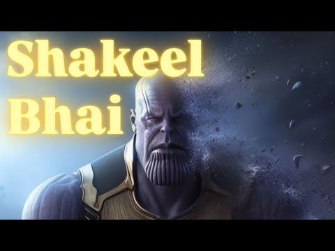 One with Avengers, Thanos, Dr Strange, Shakeel Bhai