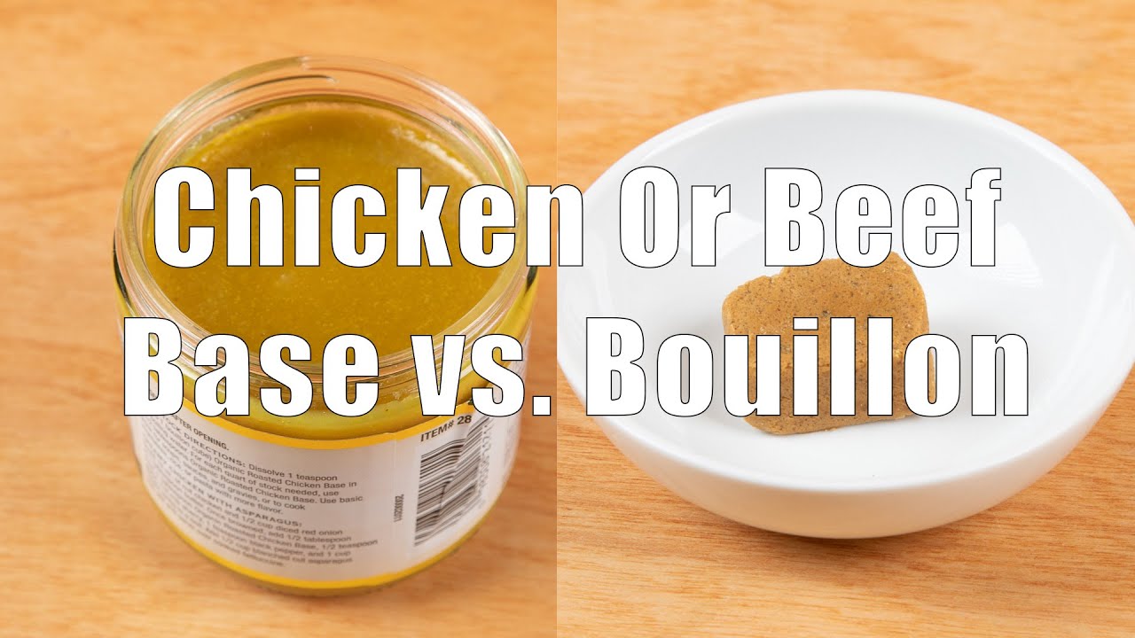 Chicken Or Beef Base Vs. Bouillon (Home Cooking 101) Dituro Productions