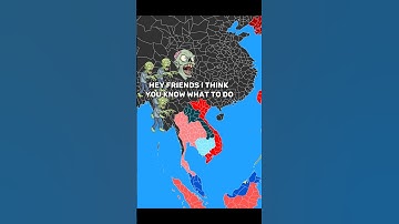 Zombie attack in nutshell || #shorts #viral #geography #countryballs #youtubeshorts
