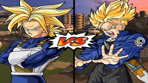 Budokai Tenkaichi 4 Trunks vs Trunks(Sword) & Kid Trunks