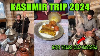 KASHMIR TOUR 2024 | 600 Years Old Harrisa | Kashmiri Wazwan | Vlog #18