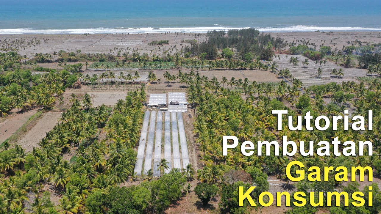 Cara Pembuatan Garam Konsumsi