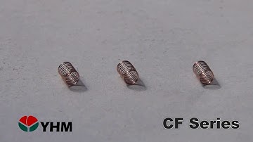 CNC Spring Machine CF-310- WD0.1mm  Compression Spring (Phosphor Bronze)-110 pcs/min- YHM