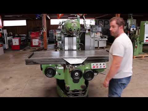 Fraiseuse Huron Mu 66 Occasion Youtube