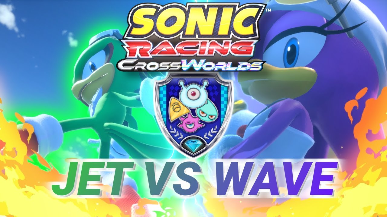 Sonic Racing: CrossWorlds - Jet Vs Wave | Wisp Grand Prix High Speed