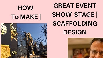 GREAT EVENT STAGE SCAFFOLDING DESIGN | www.udaystructural.com | #sunburn
