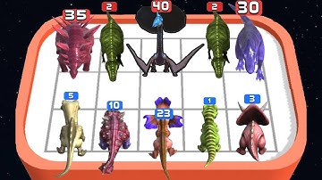 DINO RUN: Dinosaur Runner Game | MERGE DINOSAUR RUN #mergemaster #mergedinosaur #merge