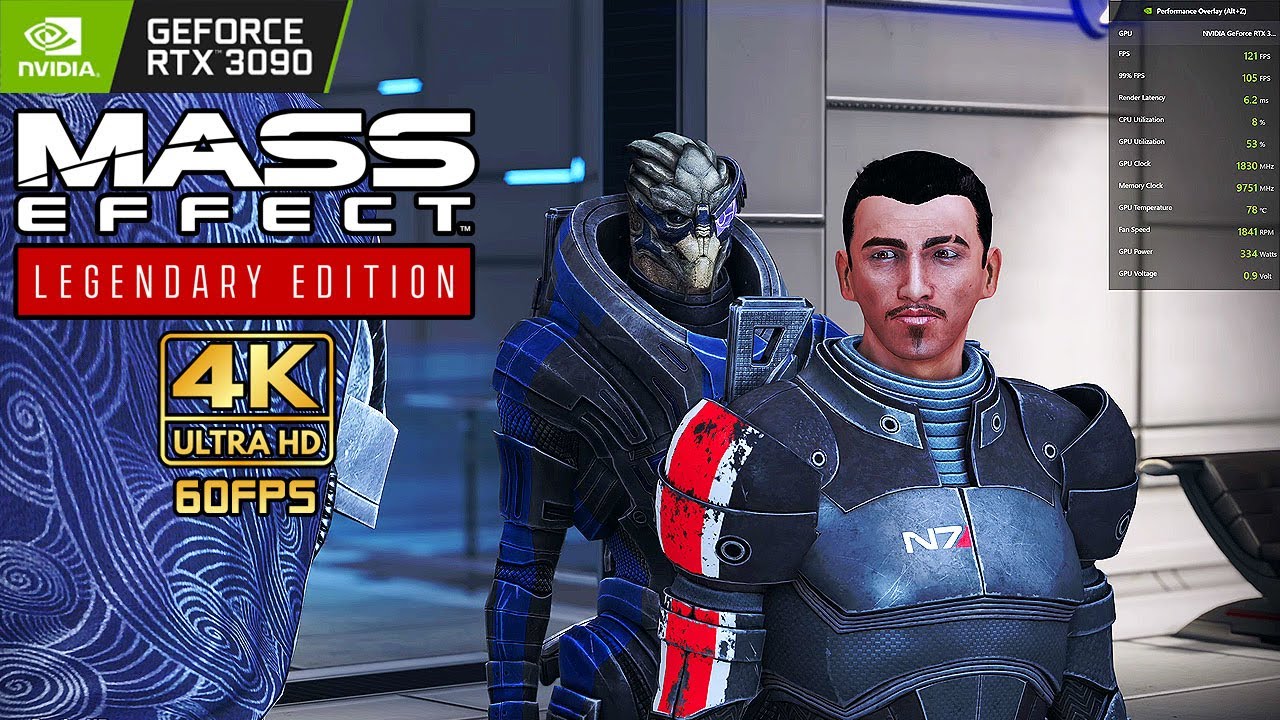 Mass Effect: Legendary Edition - PC Gameplay RTX 3090 Frame Rate @ 4K 60ᶠᵖˢ  ✓ - YouTube