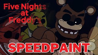 FIVE NIGHT’S AT FREDDY’S // SPEEDPAINT