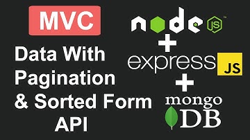Create Pagination and Sorted Data RestFul API In Node, Express JS, and MongoDB In Hindi