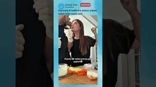 Karısına El Kaldırma Şakası Yapan Adam