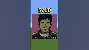 Minecraft: Which Squid Game Art is the best? 🤔 (Mingle) #Shorts