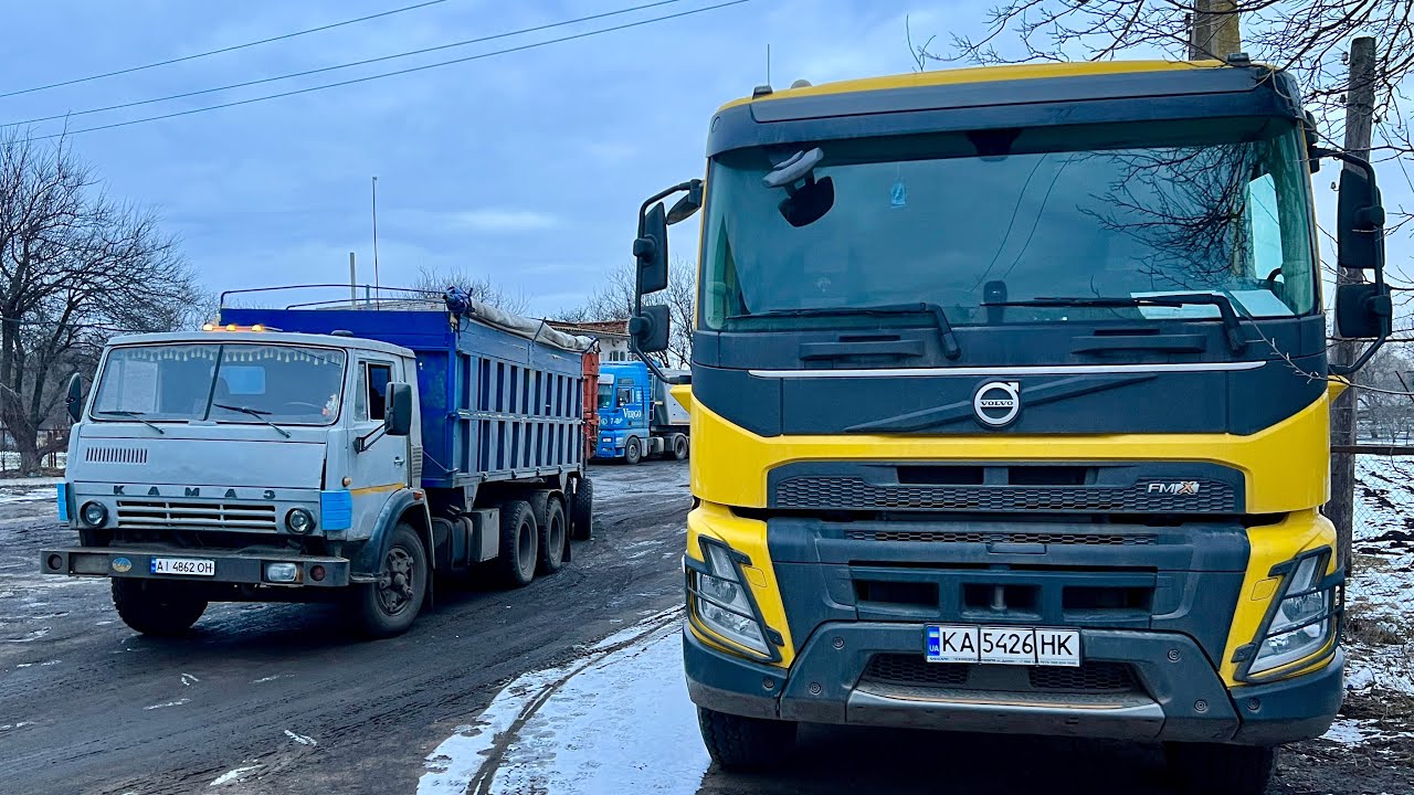 Возим зерно на камазе Возим зерно на камазе