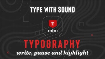 Classic keyboard typing effect Upgraded - Type Sync Pro - Tool