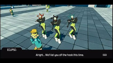 Bomb Rush Cyberfunk chapter 2 - Eclipse in Millenium Square