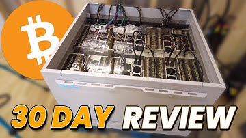 30 Day Review of Liquid Cooling my Mining Bitcoin Farm!