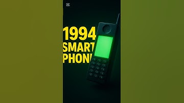The First Smartphone Came Out in 1994 #shorts