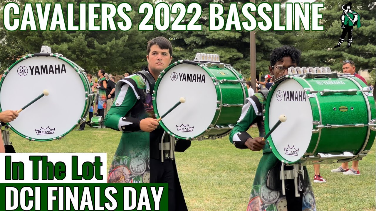 The Cavaliers 2022 Bassline  In The Lot - DCI FINALS (WARM UPS AND SHOW  MUSIC) 