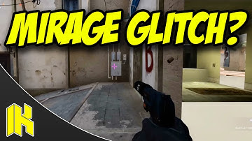 CS:GO - WALL HACK Glitch On Mirage!