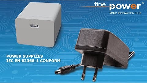 Power Supplies for IEC 62368-1