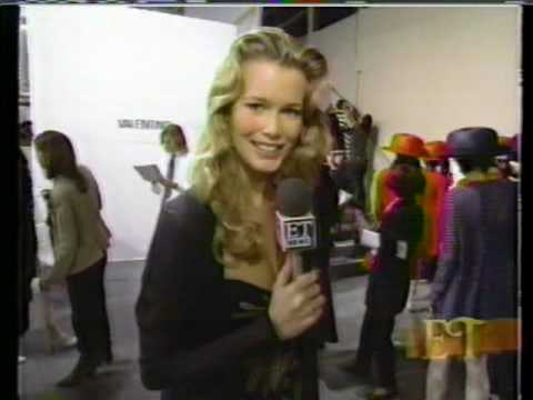 Claudia Shiffer reports from Spring Summer 1994 Pa...