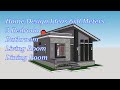 Perfect Design Home Ideas(48 SQM) - Small Home design 6x8 meters/ 3 Bedroom