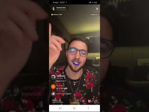 extrais 2eme partie du live tik tok de vernex du 13.11.2021