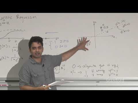 Lecture 4 - Perceptron & Generalized Linear Model | Stanford CS229: Machine Learning (Autumn 2018)