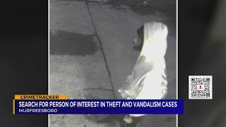 Search for person of interest in theft and vandalism cases in Murfreesboro, TN by WKRN News 2 81 views 13 hours ago 28 seconds