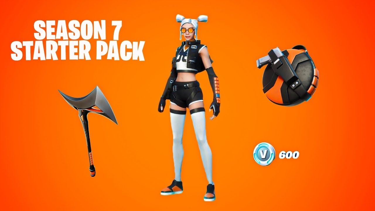 New Season 7 Dizzie S Domain Starter Pack In Fortnite Dizzie Skin Back Bling And Pickaxe Youtube