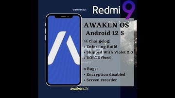 Review Custom ROM ProjectAwaken2.1 Luna Android 12 | tes on Redmi 9