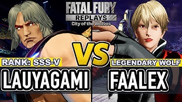 FF COTW ▰ LAUYAGAMI (Ken) vs FAALEX (Rock) ▰ Fatal Fury CotW High Level Gameplay