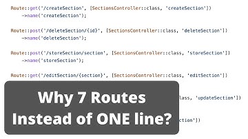 Laravel Routes Refactor: Resources, Invokables, Views, Nesting