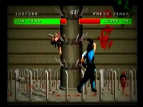 Playing Mortal Kombat plug in and play Part 1. - YouTube