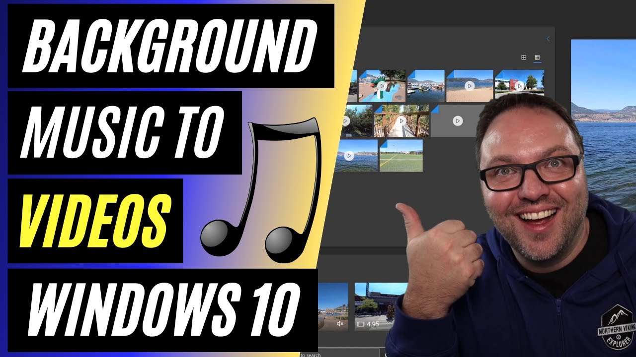 Tutorial How to Add Background Music to a Video Clip Free Step-by-Step