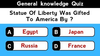 40 General knowledge questions | let's see how much knowledge you have #gk
