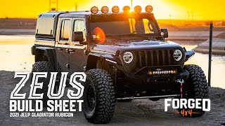 The Most INSANE Custom 2021 Jeep Gladiator that we've ever built! Over $80,000 invested into ZEUS