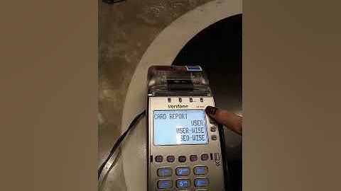 How to Print Audit and Batch Report in CBQ POS Machine ( Cashier