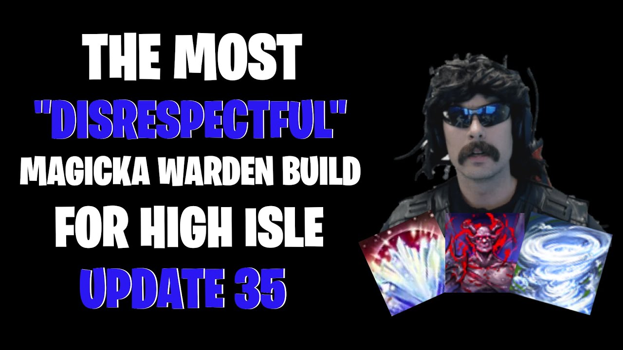 Download 🔥BEST Solo Magicka Warden 💥Disrespectful💥 PvP Build - High Isle [Lost Depths] Update 35