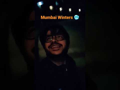 Mumbai Winters 🥶 #youtubeshorts #shortsvideo #mumbai #delhi #winter #sundeepsharma #standupcomedy