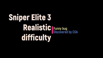 Sniper Elite 3 Funny Bug
